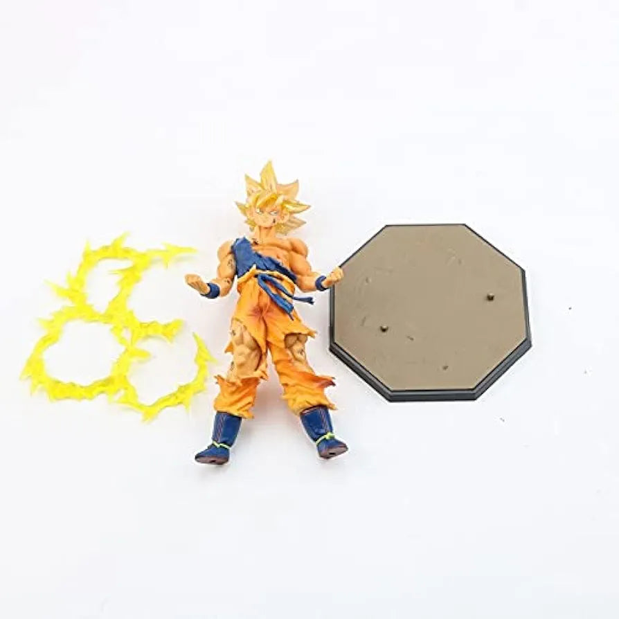 DBZ – Super Saiyan Goku PVC Battle-Damaged Action Figure (17cm)