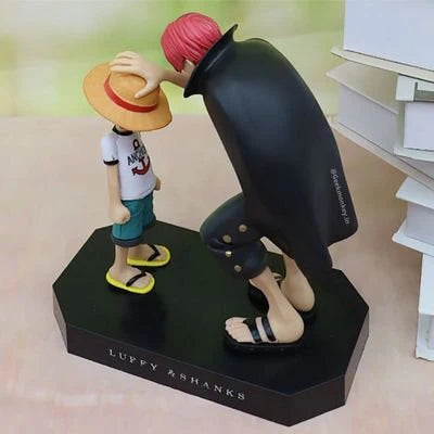 Luffy Shanks Figurine Set | Anime Gifts