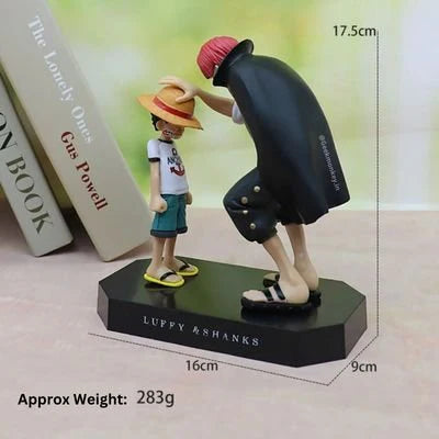 Luffy Shanks Figurine Set | Anime Gifts