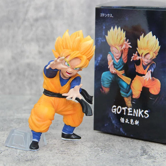 MSV Fashions Dragon Ball Z Gotenks Super Saiyan Action Figure | Anime Collectible Showpiece