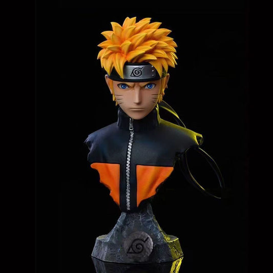 Naru-to Uzumaki 3D Bust Statue | Anime Collectible Figurine | Premium Home & Office Décor