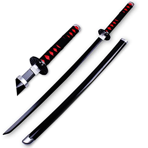 Tanjiro Kamado Black Nichirin Wooden Katana – Cosplay Katana (104 CM)