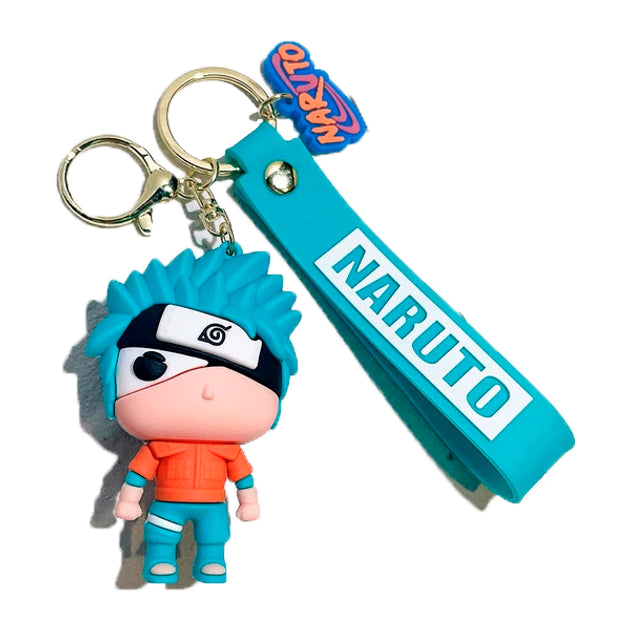 Naruto Anime Keychain – Cute Cartoon Ninja Figure with Strap
