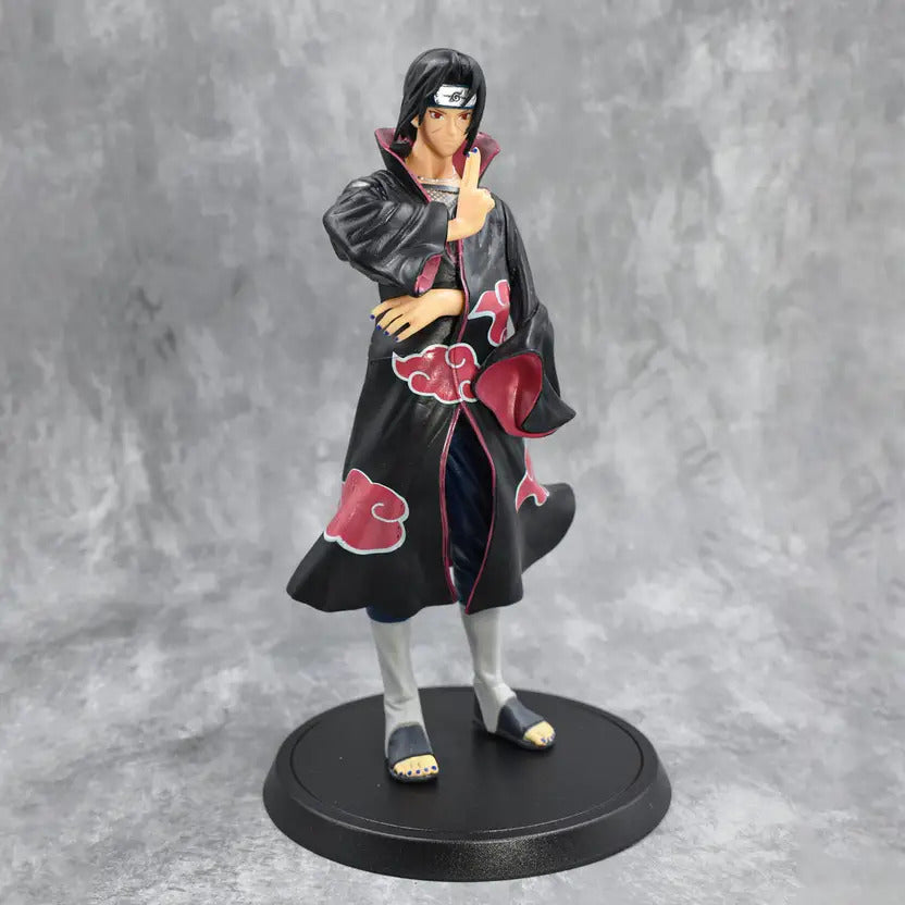 Itachi Uchiha Collectible Action Figure | Akatsuki Edition | Anime Character Model (21 cm)