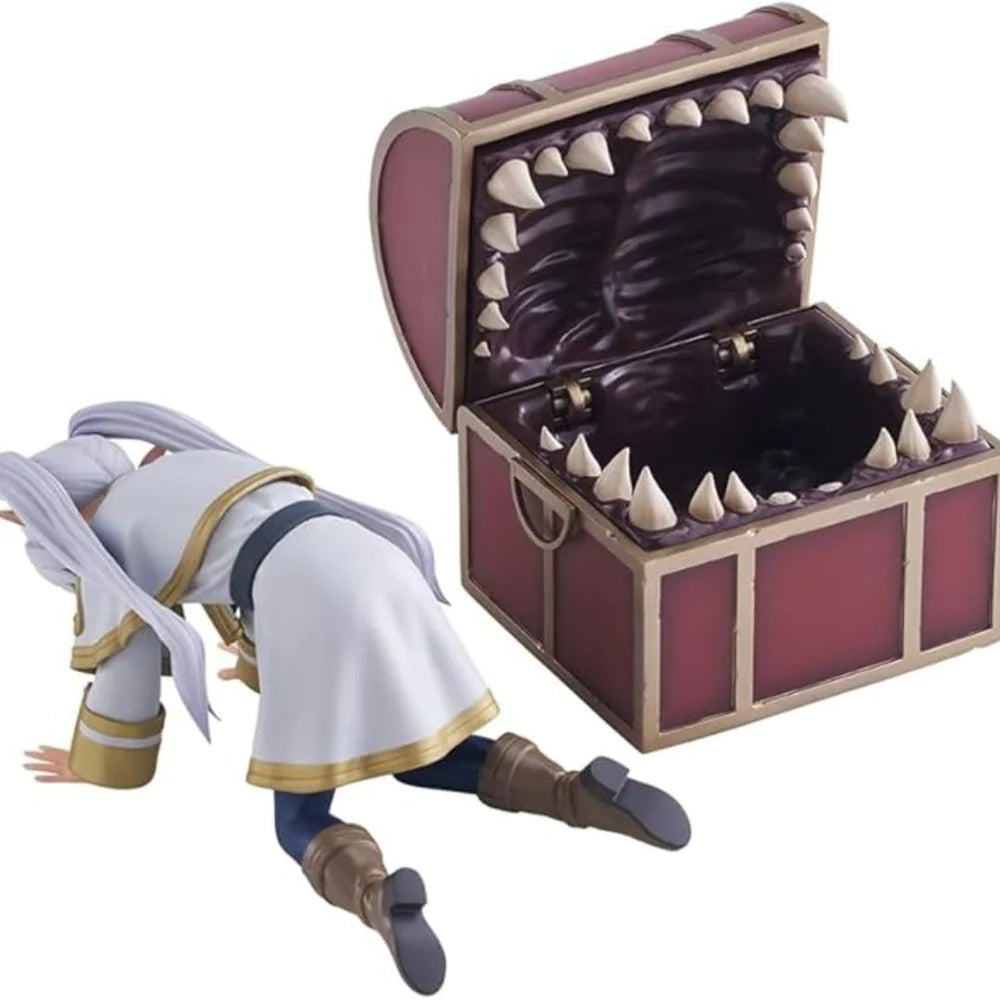 Frieren Figure with Mimic Chest Set – Frieren: Beyond Journey’s End (PVC Collectible)