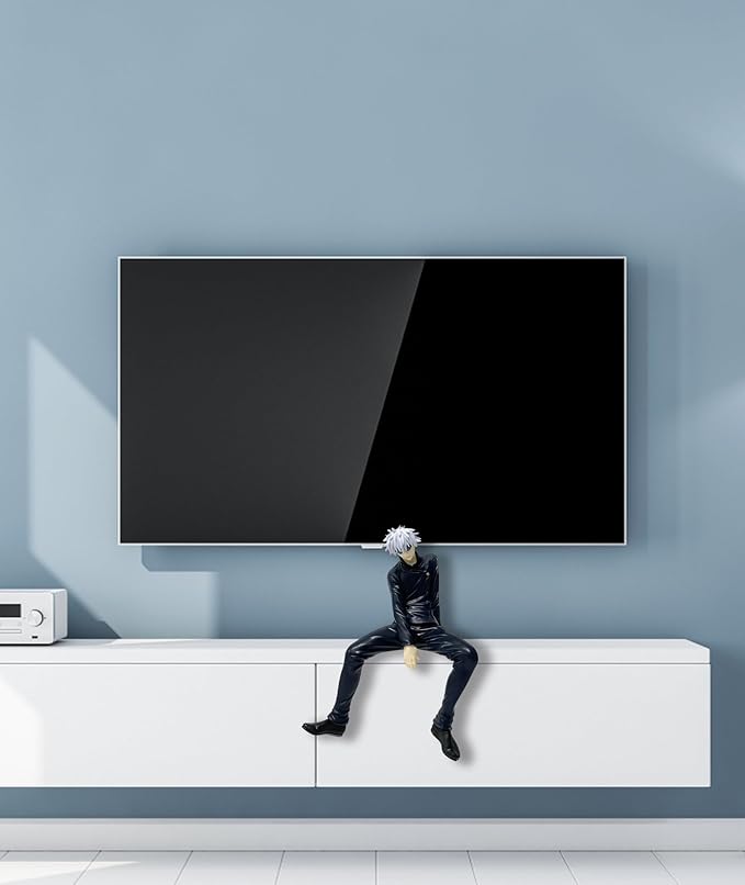 Gojo Satoru Sitting Pose PVC Action Figure | 11cm Jujutsu Kaisen Anime Collectible Toy | Premium Display Model for Fans & Gifts