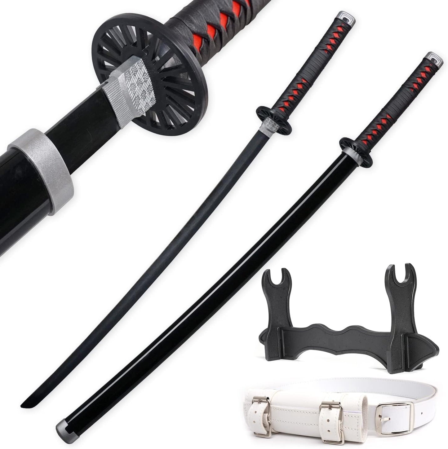 Tanjiro Kamado Black Nichirin Katana – Cosplay Sword , size -104cm