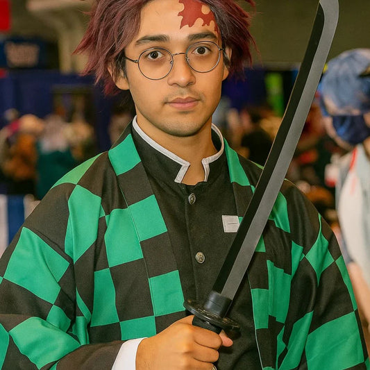 Tanjiro Kamado Mini Katana – 42cm Cosplay Sword | Anime Replica