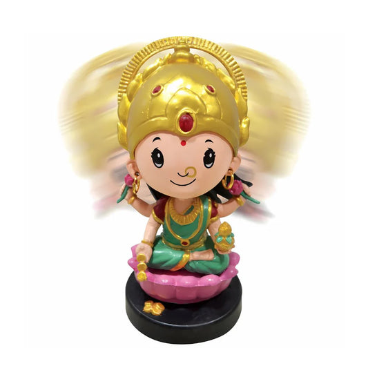 Mata Laxmi Bobblehead | Divine Representation of Prosperity