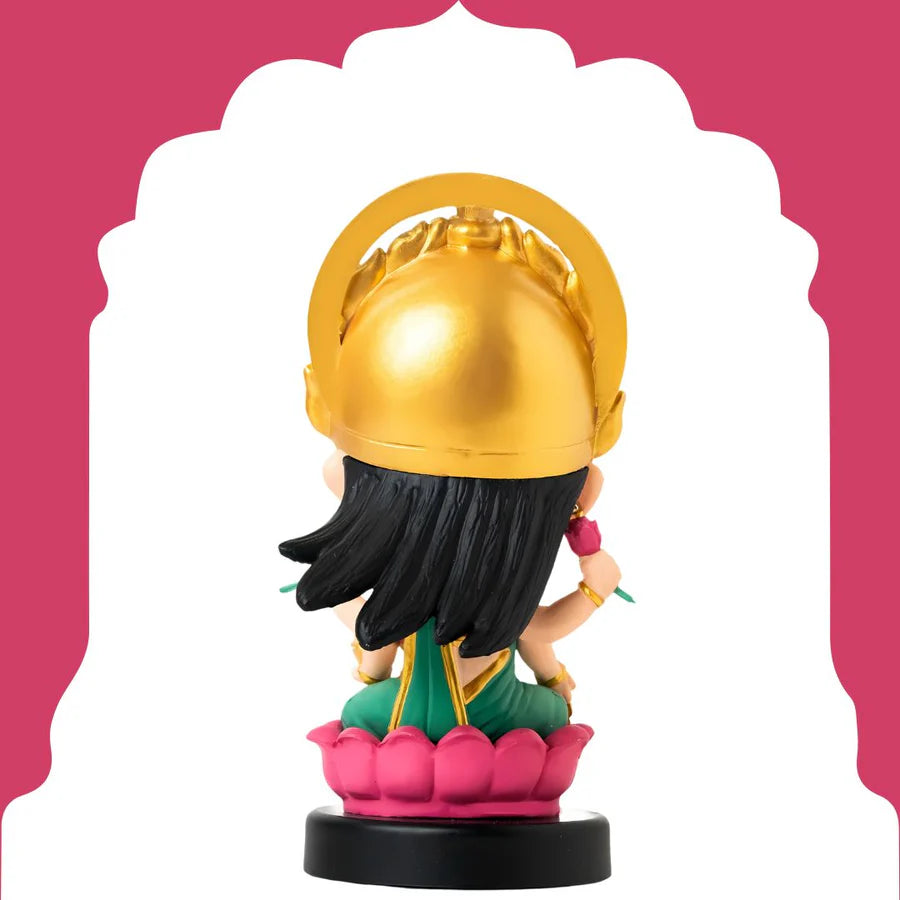 Mata Laxmi Bobblehead | Divine Representation of Prosperity