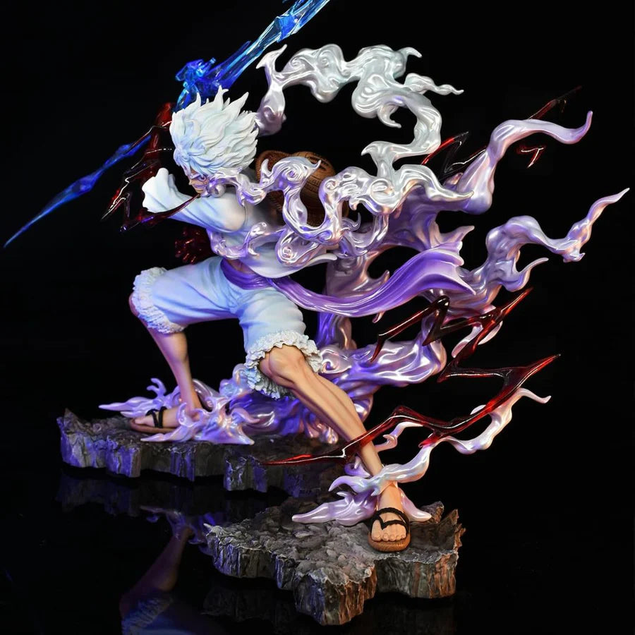 Nika Luffy Gear 5 Glowing Lamp – One Piece Collectible Figure
