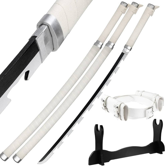 Demon Slayer Inosuke Hashibira Nichirin Cosplay Wooden Katana – 104 CM