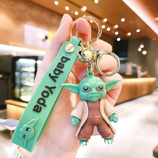 Cute Baby Yoda Keychain – Star Wars Inspired Accessory