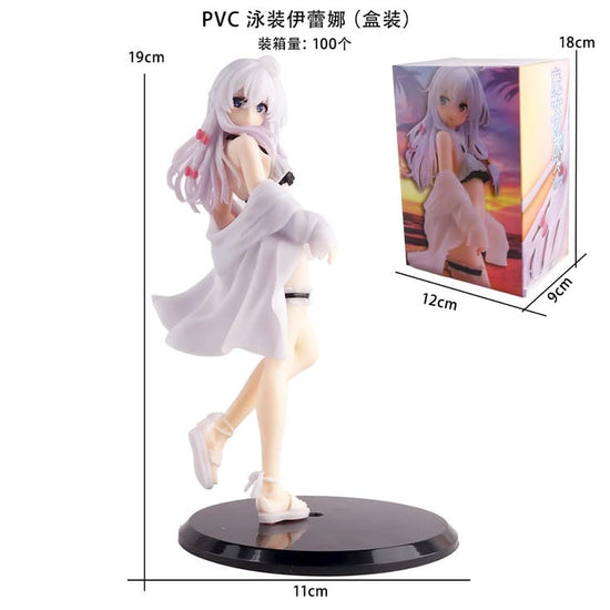 Anime Girl PVC Collectible Figure β 19 cm Premium Display Model (Multicolor)