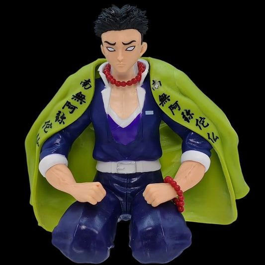 Gyomei Himejima PVC Figure – Demon Slayer: Kimetsu no Yaiba Stone Hashira Collectible (10 cm)