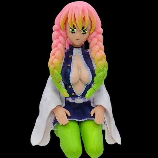 Mitsuri Kanroji PVC Figure – Demon Slayer: Kimetsu no Yaiba Love Hashira Collectible (10cm)