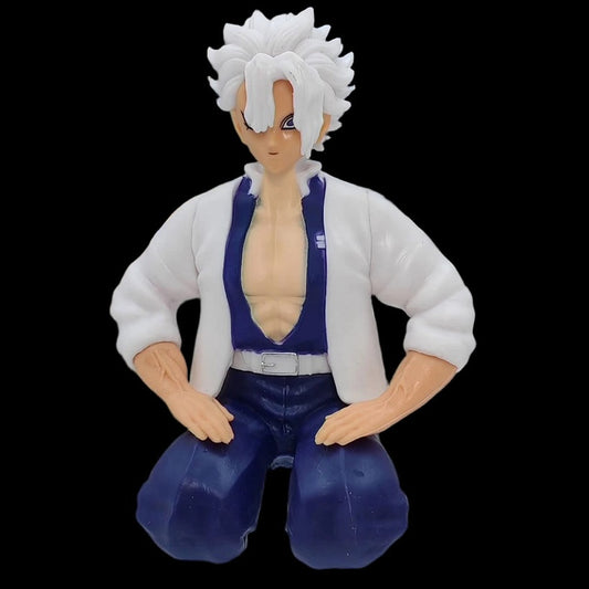 Sanemi Shinazugawa PVC Figure – Demon Slayer: Kimetsu no Yaiba Wind Hashira Collectible (10 cm)