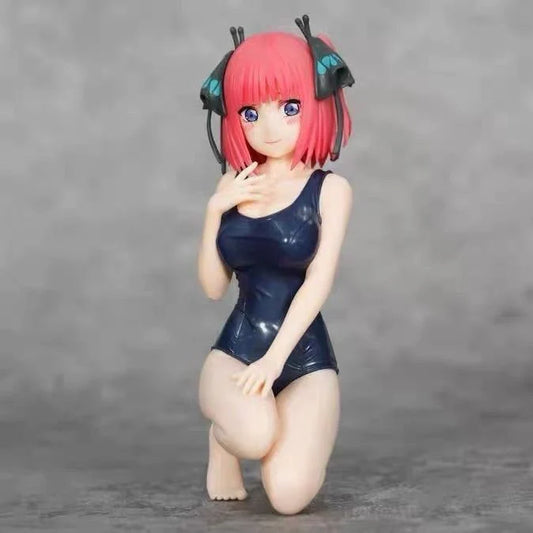 Nino nakano Swimsuit Action Figure – Quintessential Quintuplets Collectible, size- 15cm