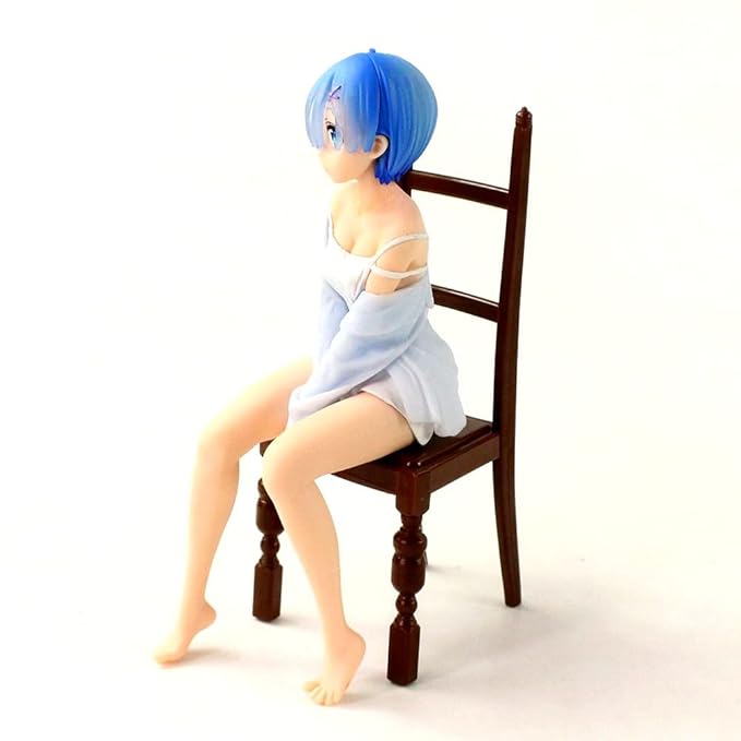Re:Zero – Rem Sitting on Chair PVC Figure (15 cm)