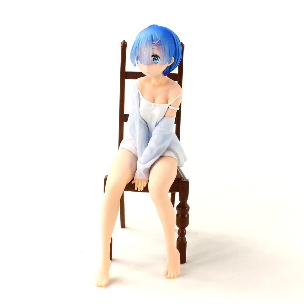 Re:Zero – Rem Sitting on Chair PVC Figure (15 cm)
