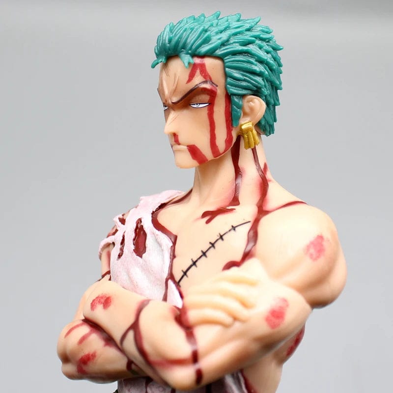 Roronoa Zoro Battle-Damaged Action Figure – One Piece Collectible