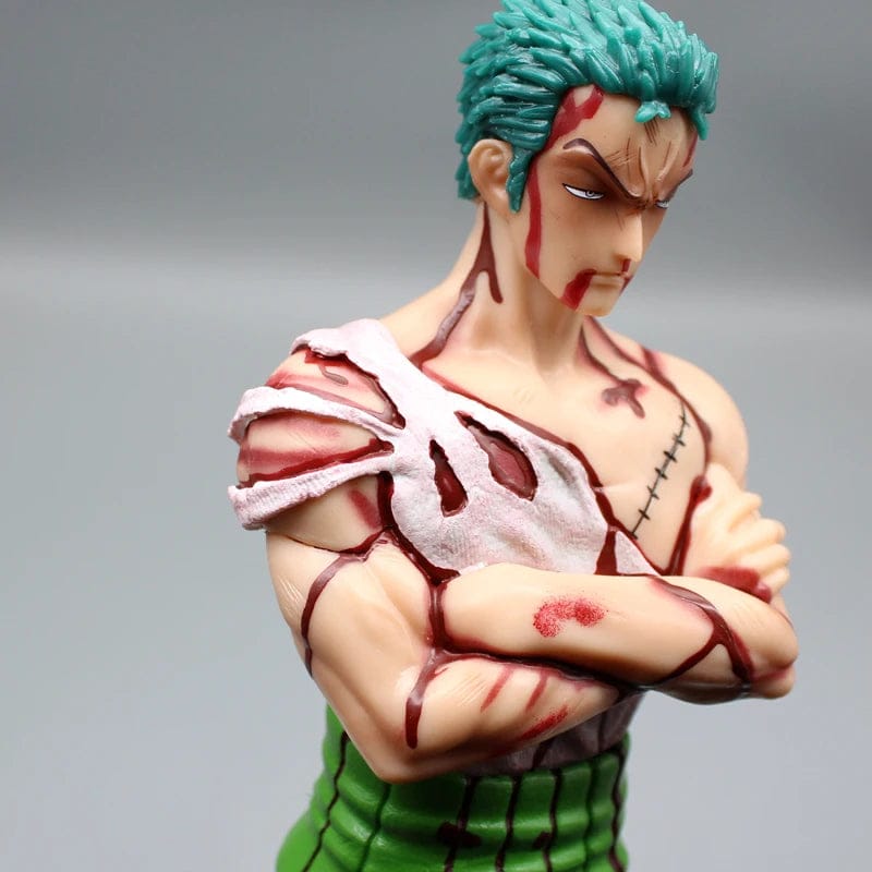 Roronoa Zoro Battle-Damaged Action Figure – One Piece Collectible