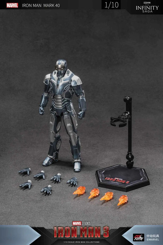 Product Description: Iron Man Mark 40 Action Figure β Premium Collectible Superhero Model with Display Box
