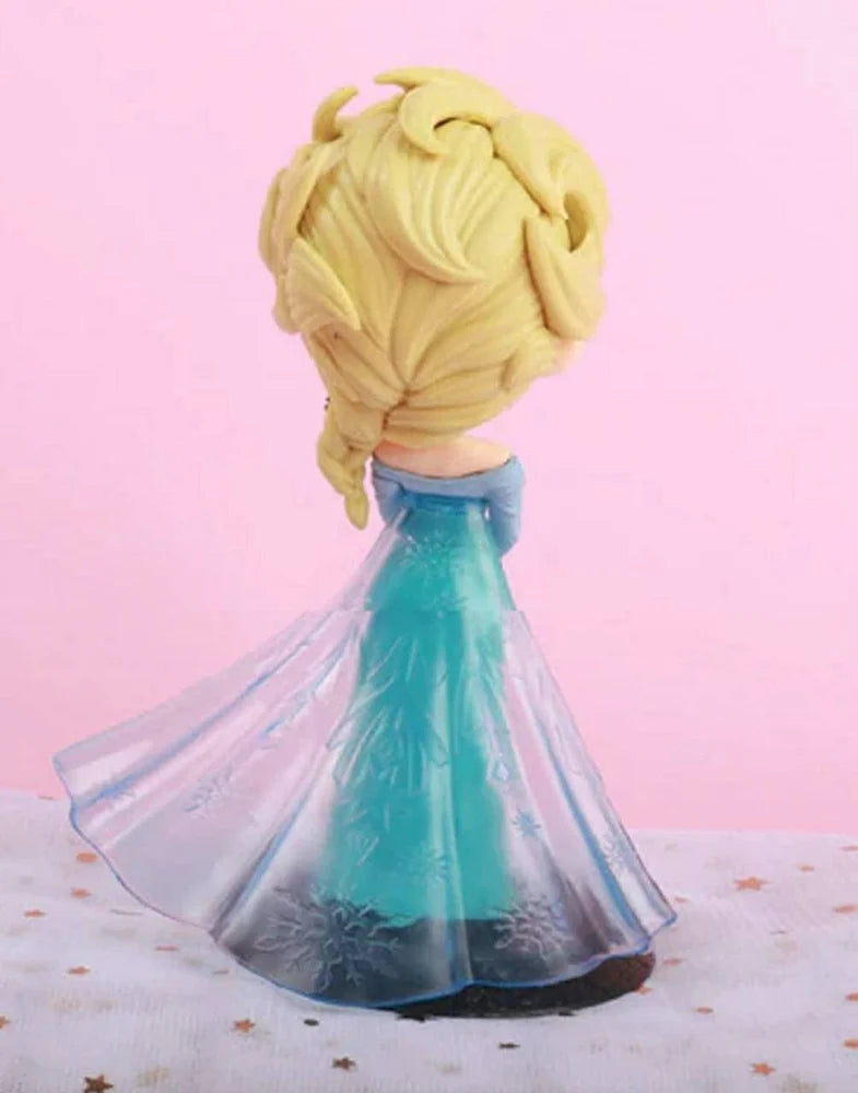 Chibi Elsa Princess Collectible Figure – Frozen Inspired Toy Decoration