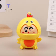 Cute Cartoon Chicken Costume Figure – Face-Changing Expression Toy