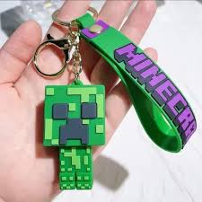 Minecraft Creeper Keychain โ Fun & Durable Accessory for Fans