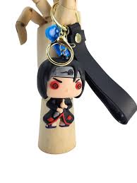 Naruto Anime Keychain – Itachi Uchiha with Wrist Strap