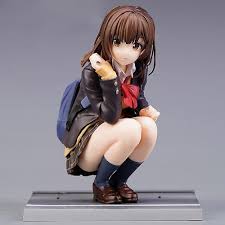 Sayu Ogiwara Anime Girl Figurine | Japanese School Girl Collectible Statue | Premium PVC Model for Anime Fans & Home Décor