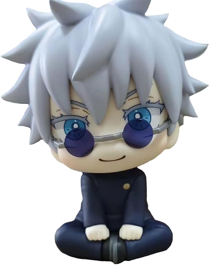 Jujutsu Kaisen Gojo Satoru Chibi PVC Figure β 10 cm Anime Collectible Toy for Fans & Collectors