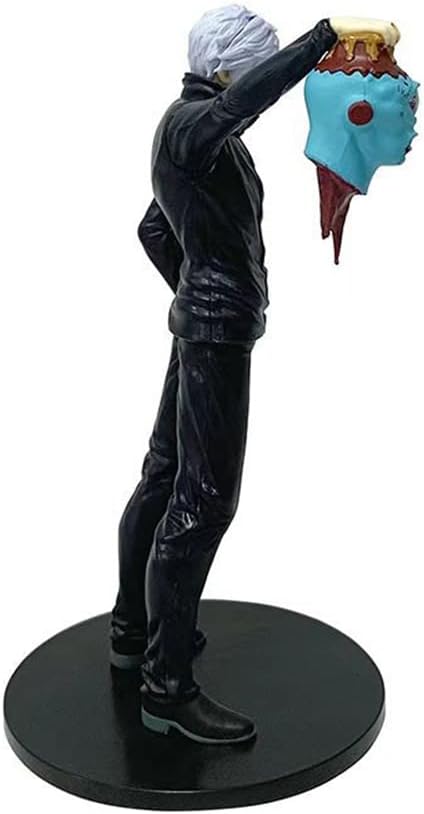 Anime Figure – Gojo Satoru with Cursed Spirit Head | Jujutsu Kaisen Collectible Statue (18cm)