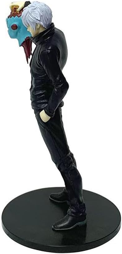 Anime Figure – Gojo Satoru with Cursed Spirit Head | Jujutsu Kaisen Collectible Statue (18cm)
