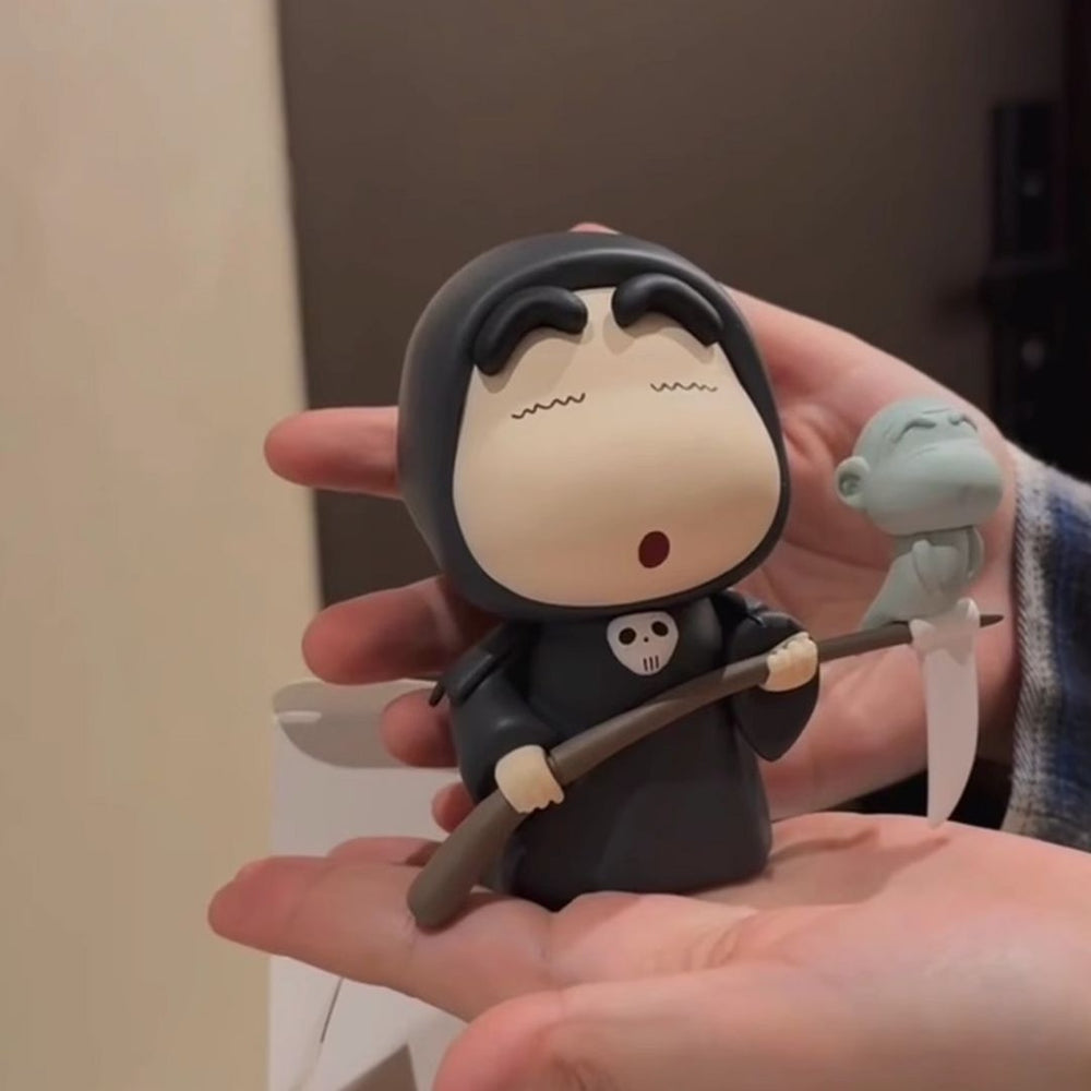 Shin Chan Grim Reaper PVC Figure – 7.5cm Cute Collectible