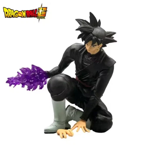 Black Goku Action Figure – Dragon Ball Anime Collectible Toy | 15cm PVC Model with Energy Effect