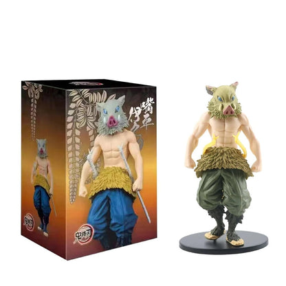 Inosuke Hashibira PVC Action Figure – Demon Slayer Anime Collectible (14.5cm)