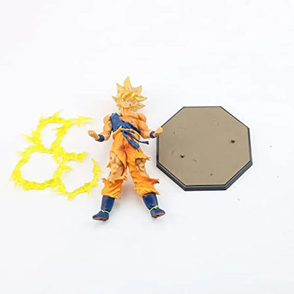DBZ – Super Saiyan Goku PVC Battle-Damaged Action Figure (17cm)