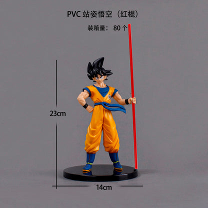 DBZ – Goku PVC Action Figure with Power Pole (23cm)