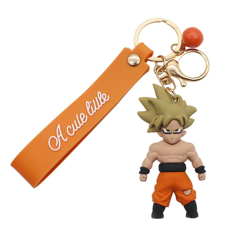 Dragon Ball Z Keychain – Super Saiyan Goku Chibi Figure