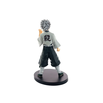 Demon Slayer Sanemi Shinazugawa Action Figure | Anime Collectible Figurine (15 cm)