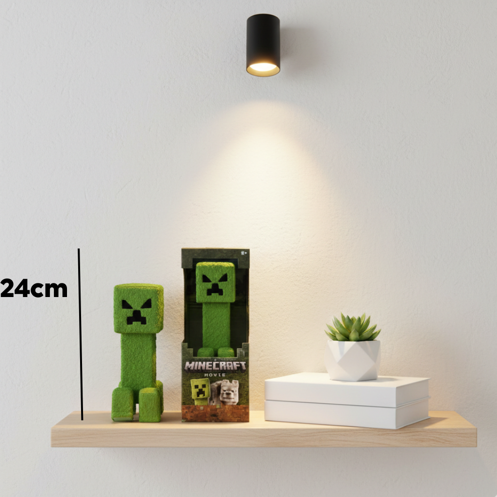 MyCraft CREEPER model 10 inch (23CM) Minecraft, soft rubber, joint mobility A