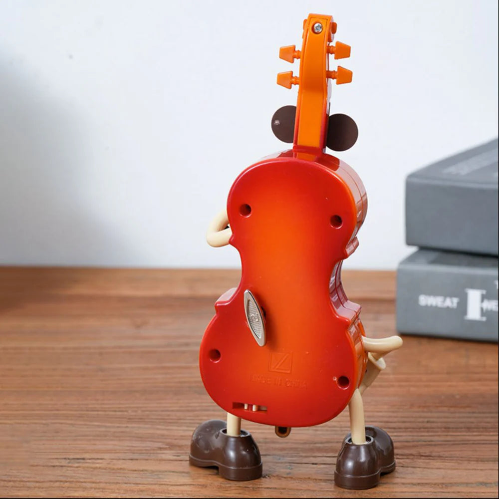 Swinging Cello Music Box – Wind-Up Violin Figurine