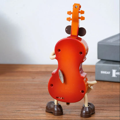 Swinging Cello Music Box – Wind-Up Violin Figurine