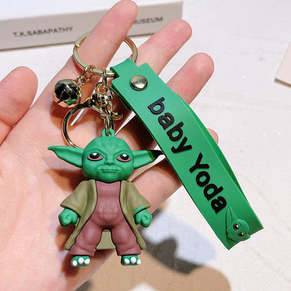 Cute Baby Yoda Keychain – Star Wars Inspired Accessory