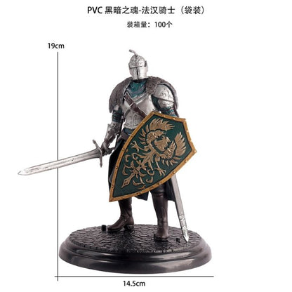 ⚔️ PVC Knight Figure – Dark Warrior Edition (19cm)