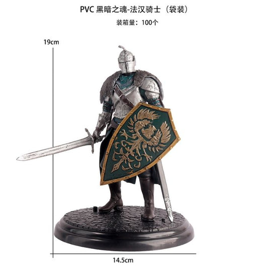 ⚔️ PVC Knight Figure – Dark Warrior Edition (19cm)
