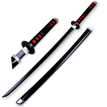 Tanjiro Kamado Black Nichirin Katana – Cosplay Sword , size -104cm