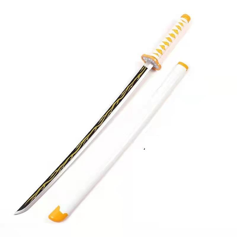 Zenitsu Agatsuma Nichirin Cosplay Wooden Katana – 104 CM